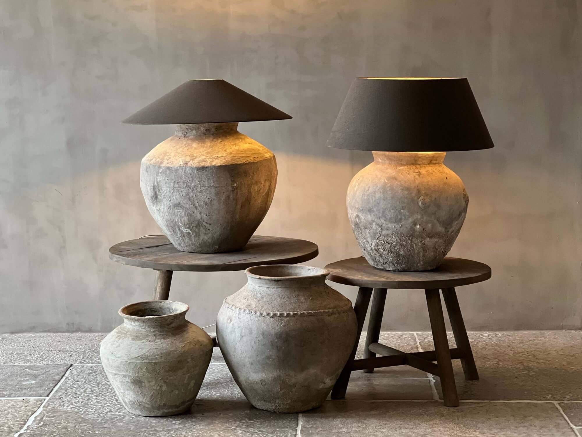 Groothandel in wabi sabi interieur - waterpotlampen-AuraPeeperkorn